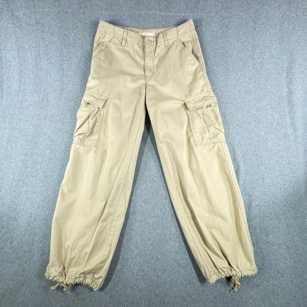 Levis Cargo Pants Mens 32x29 Beige Military Outdoor Hiking‎